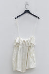 MUTEDANCE 23 Spring/Summer Handmade Flower Dye Vest Suspender Top MD-MD23SS81-HRB Flower Dye White 81 PM60
